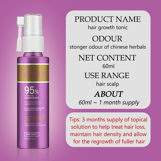 Anti Hair Loss Essence Hair Growth Treatment Oil Fast Thick Hair Eyebrows Support Natural Healthy Hair Treatment for Women