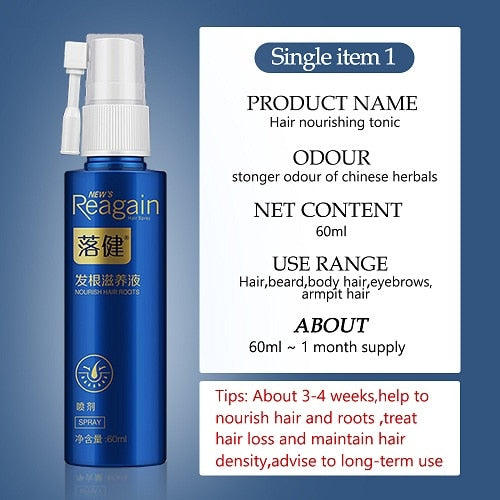 Anti Hair Loss Essence Hair Growth Treatment Oil Fast Thick Hair Eyebrows Support Natural Healthy Hair Treatment for Women