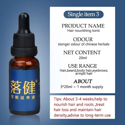 Anti Hair Loss Essence Hair Growth Treatment Oil Fast Thick Hair Eyebrows Support Natural Healthy Hair Treatment for Women