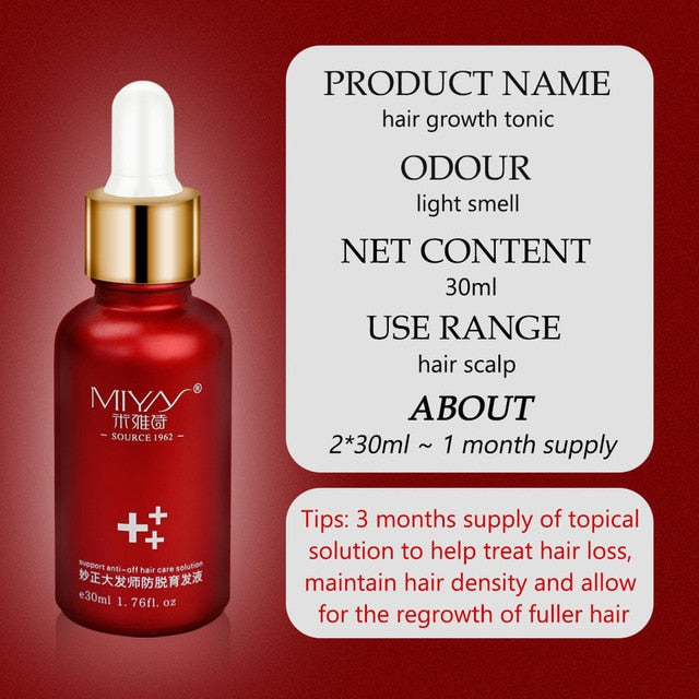 Anti Hair Loss Essence Hair Growth Treatment Oil Fast Thick Hair Eyebrows Support Natural Healthy Hair Treatment for Women