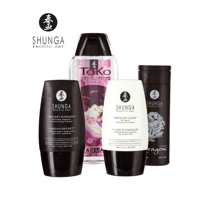 Shunga Naughty Kit For Intimate Moments Cosmetics Erotic Organic Ingredient Portable Love Art Travel Pack Gift Ideal for Couples