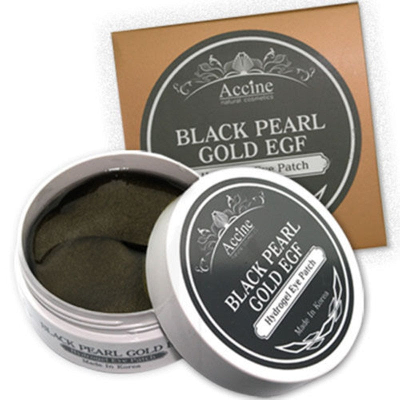 PETITFEE Black Pearl Gold Hydrogel Eye Patch 60 pcs Gel Mask Skincare Dilute The Black Eye Fine Lines Eye Mask Replenishment