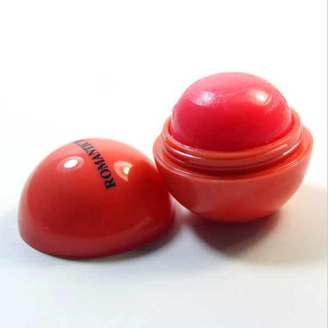 Brand New 6 Color Matte Natural Plant Organic Sphere Pomade Ball Make up Lipstick Embellish Lip Balm  Prevent Cracking Cosmetic