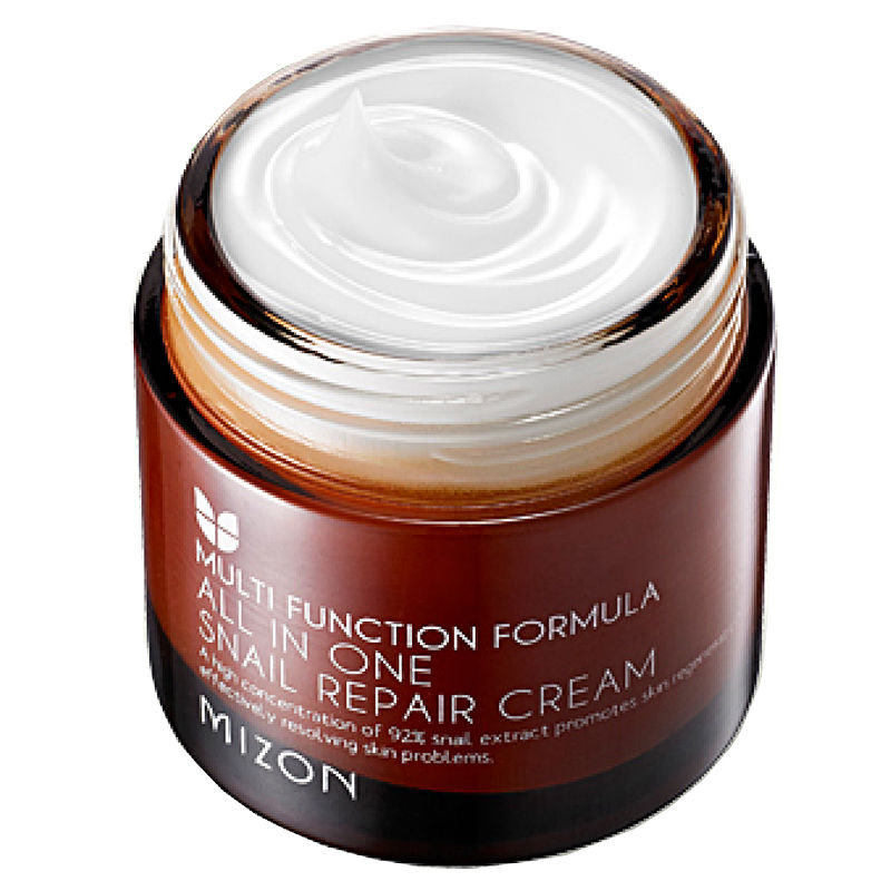 MIZON All In One Snail Repair Cream 75ml Face Cream Skin Care Moisturizing Anti aging Anti wrinkle Facial Cream Korean Cosmetics